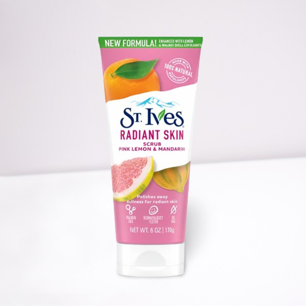 St. Ives Radiant Skin Pink Lemon and Mandarin Orange Face Scrub (170 gm)