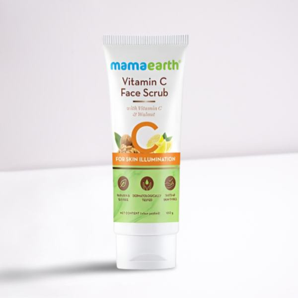 Mama Earth Vitamin C Face Scrub 100ml