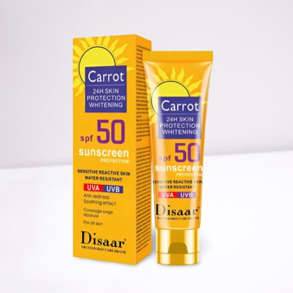 Disaar Carrot whitening Sunscreen 50gm