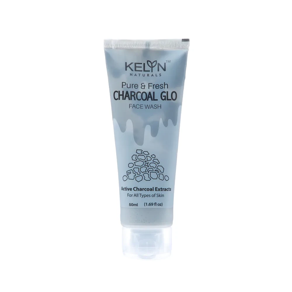 Kelyn Face Wash Charcoal Glo 50ml