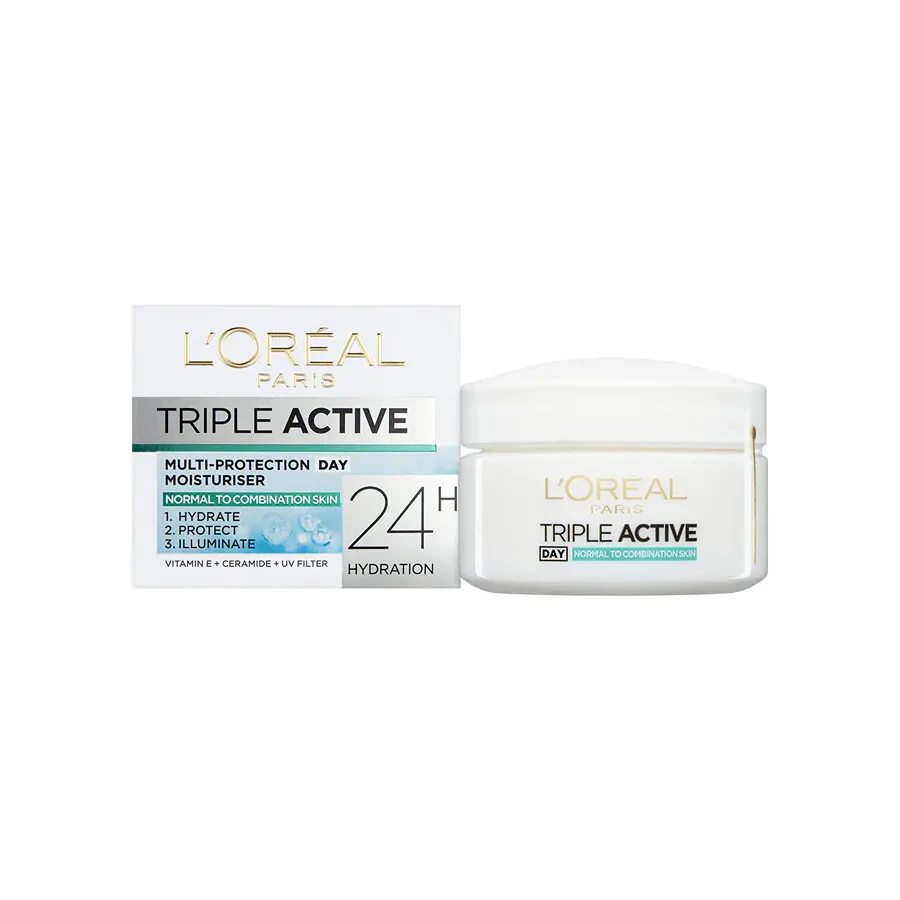 L’Oreal Triple Active Multi-Protection Day Moisturiser Cream 50g