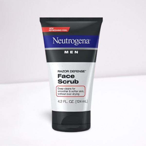 Neutrogena Men Razor Defense Face Scrub 124ml