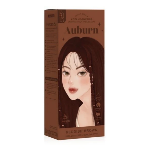 Kota Cosmetics Hair Color Cream-Auburn