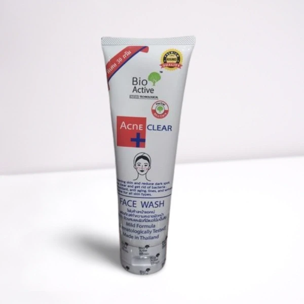 Bio Active Acne Clear Face Wash 70g