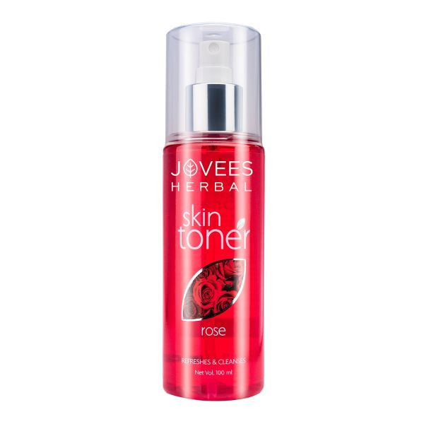 Jovees Rose Skin Toner 100ml-Tightens Pores For Normal to Dry Skin