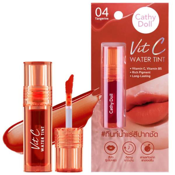 Cathy Doll Vit C Water Tint #04 Tangerine (2.7gm)