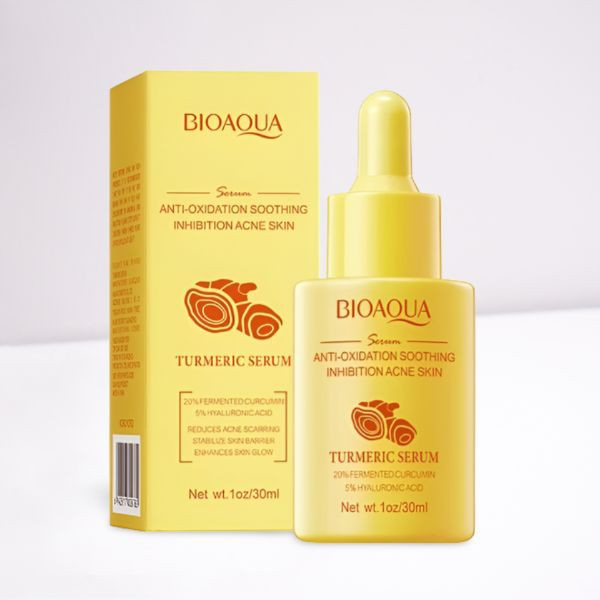 BIOAQUA Turmeric Essence Brightening Acne Relieving Serum – 30ml