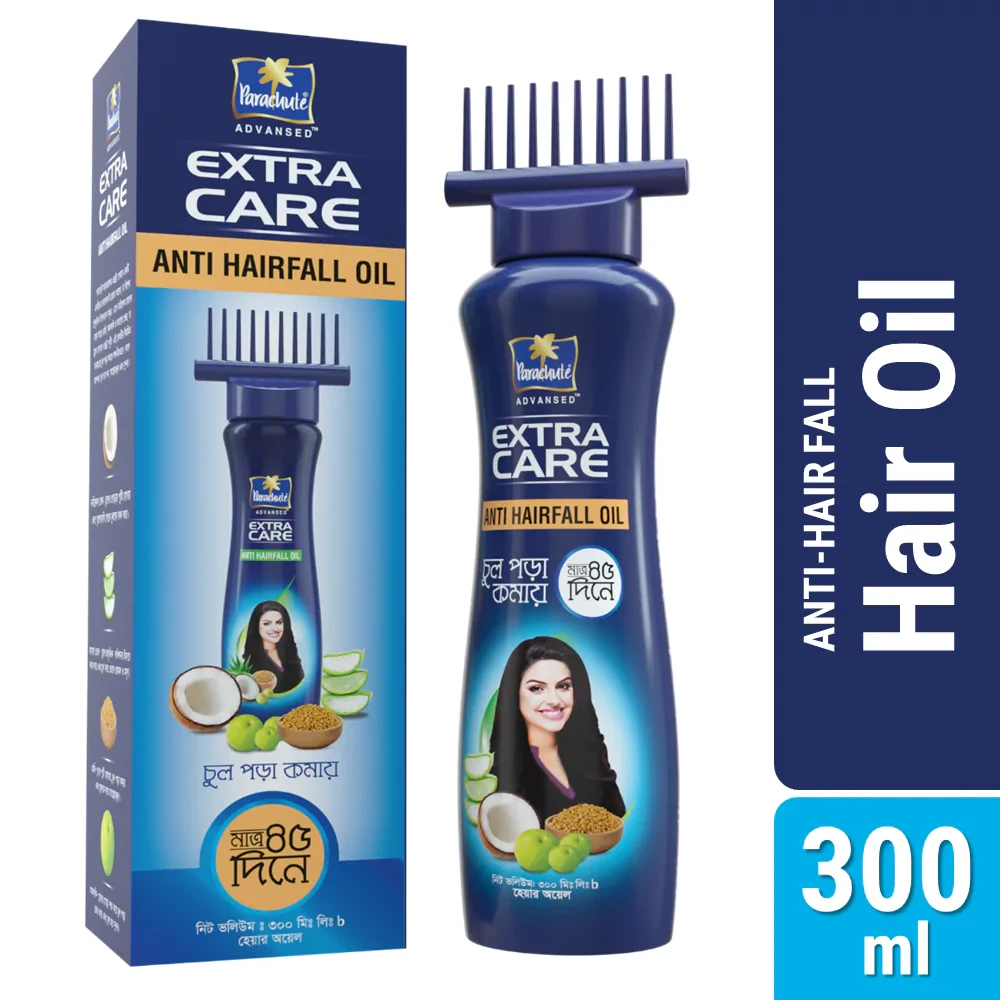 Parachute Hair Oil Anti Hairfall Oil Extra Care (Root Applier) 300ml