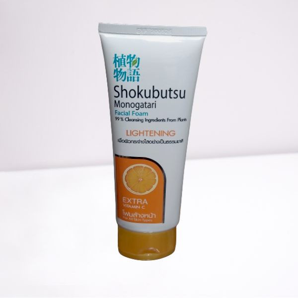 Shokubutsu Monogatari Lightening Facial Foam 100g