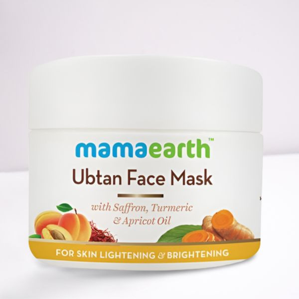 Mama Earth Ubtan Face Mask with Saffron and Turmeric 100ml