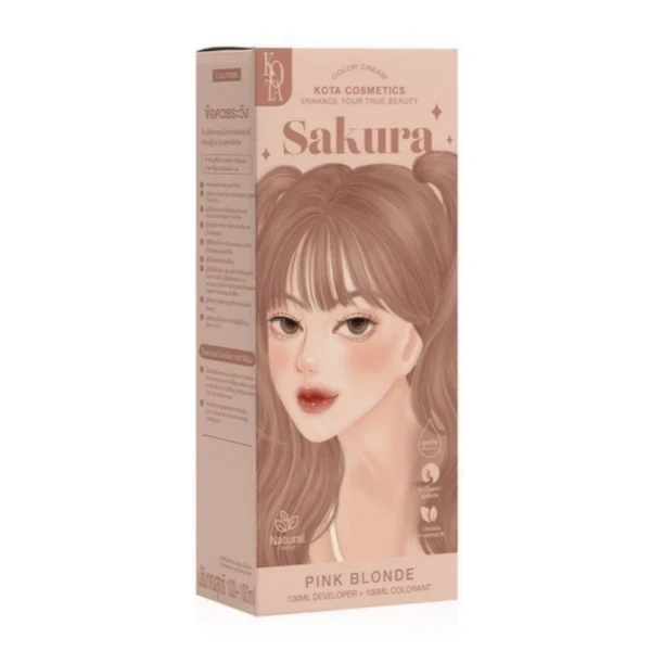Kota Cosmetics Hair Color Cream-Sakura