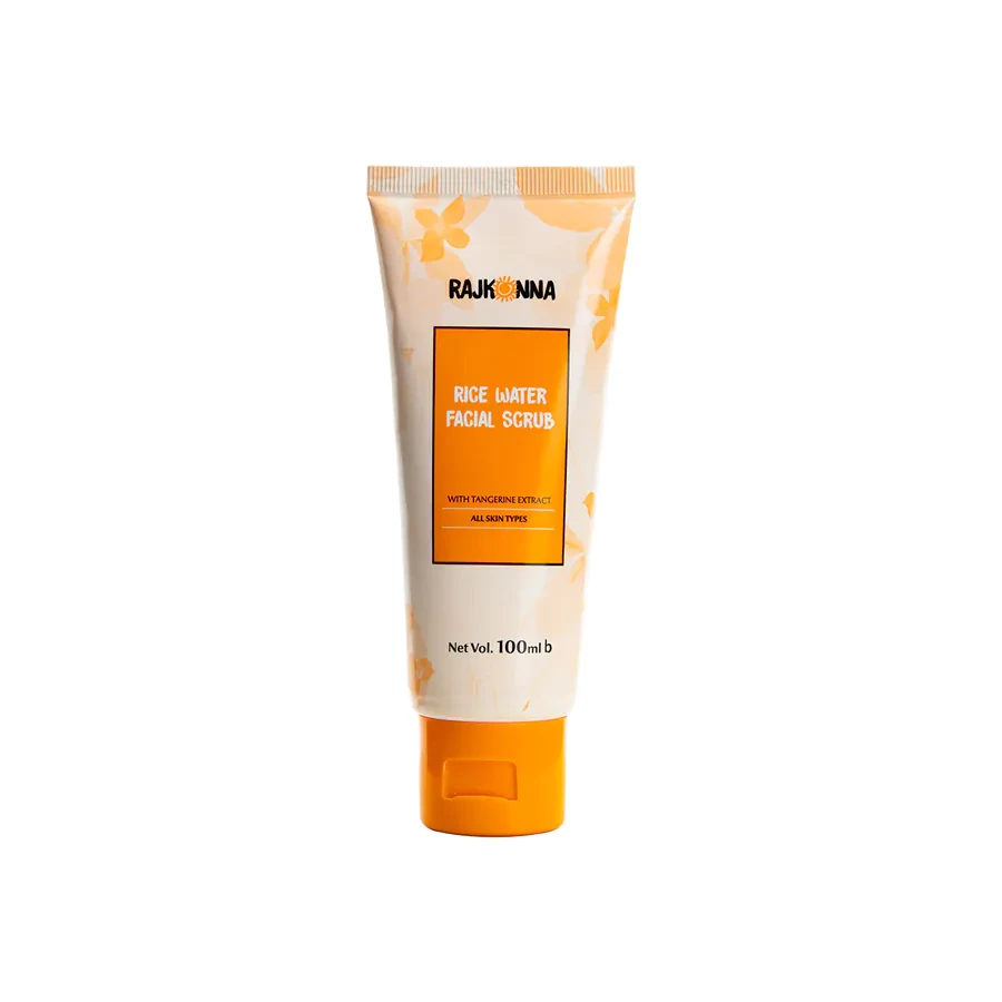 Rajkonna Rice Water Facial Scrub With Tangerine Extract 100ml