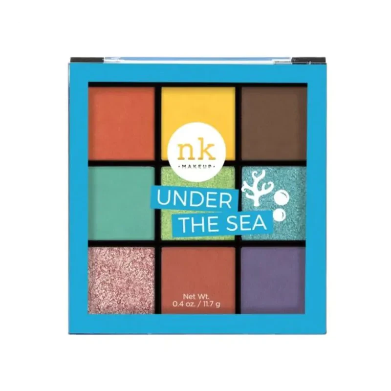 NICKA K Nine Color Eyeshadow Palette Under The Sea 11.7g