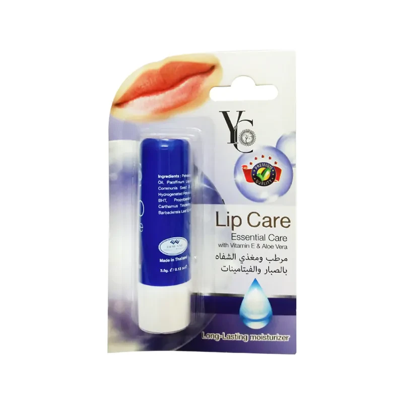 YC Essential Lip Care With Vitamin E and Aloe Vera 3.8g
