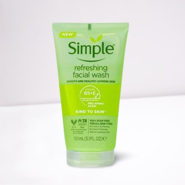 Simple Kind To Skin Refreshing Facial Wash Gel