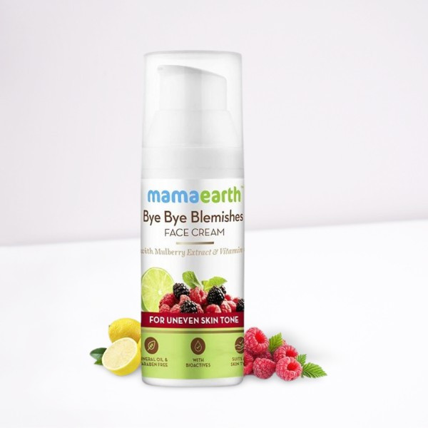 Mamaearth Bye Bye Blemishes Face Cream – 30ml