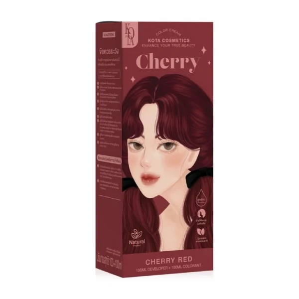 Kota Cosmetics Hair Color Cream-Cherry