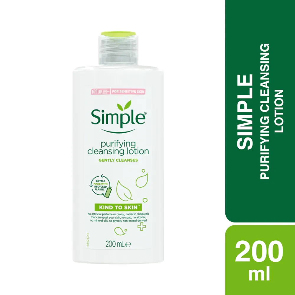 Simple Kind To Skin Purifying Cleansing Lotion 200ml
