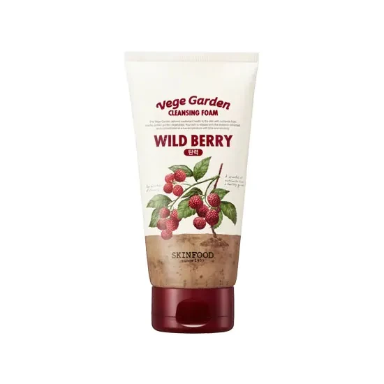 SKINFOOD Vege Garden Cleansing Foam Wild Berry