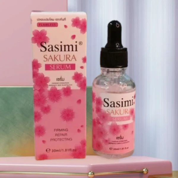 Sasimi Sakura Serum Nourishes Facial Skin - 30ml