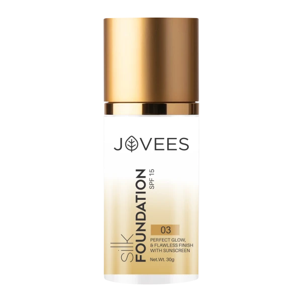 Jovees Silk Foundation (SPF 15) 30g