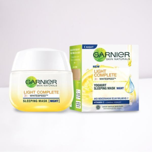 Garnier Light Complete Whitespeed Yogurt Sleeping Mask Night 50ml