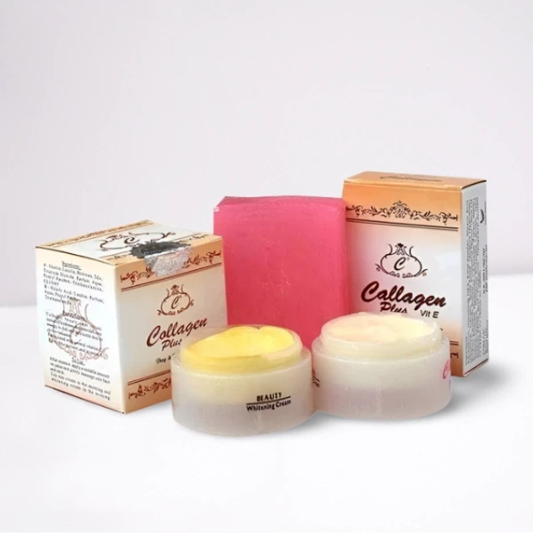 Collagen Plus Vit E Day Cream, Night Cream & Soap