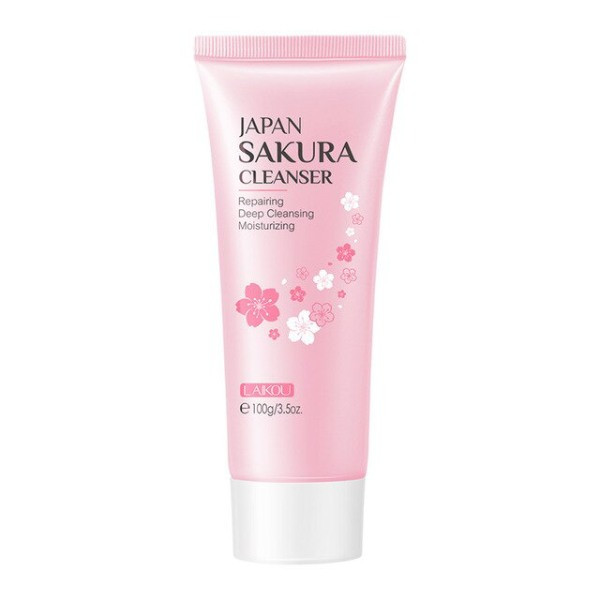Laikou Japan Sakura Cleanser 100gm