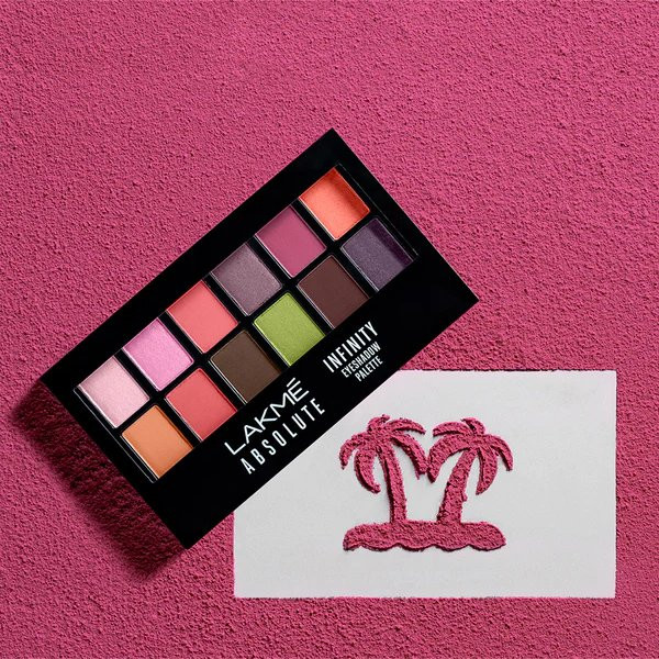 Lakmé Absolute Infinity Eye Shadow Palette - Pink Paradise