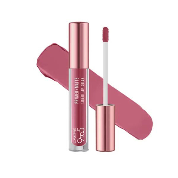 Lakme 9 to 5 Primer + Matte Liquid Lip Color Mp1 Everyday pink