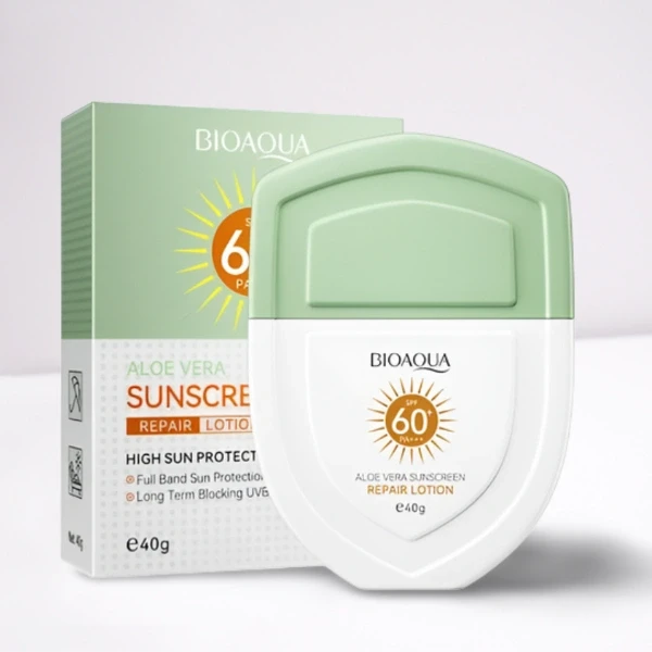 BIOAQUA Aloe Vera Sunscreen Repair Lotion SPF 60+ PA+++