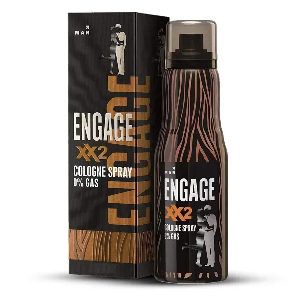 Engage Man XX2 Cologne Body Spray No Gas - 135ml