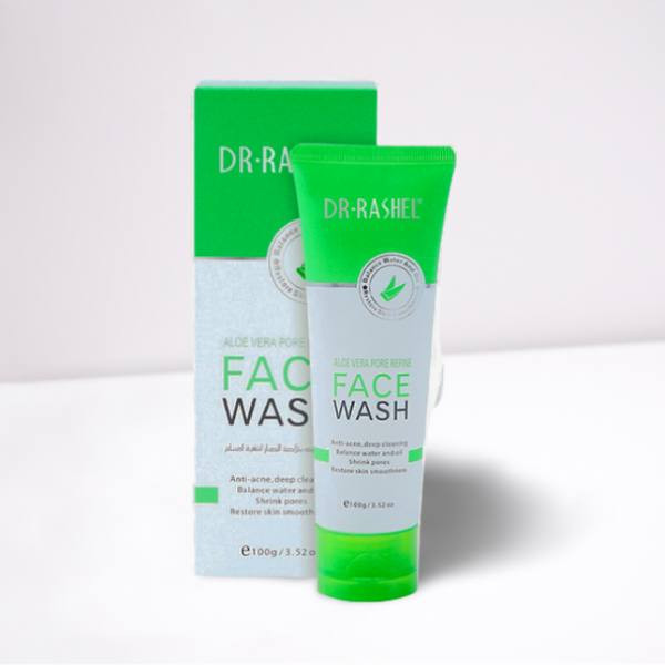 Dr. Rashel Aloe Vera Pore Refine Face Wash, 100g